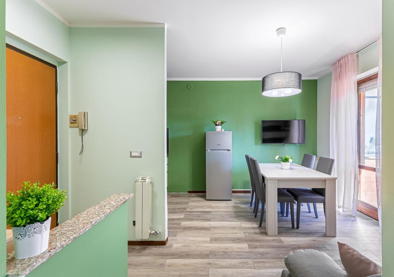 Ferienwohnung Garden House - Con Terrazzo Grugliasco Exterior foto
